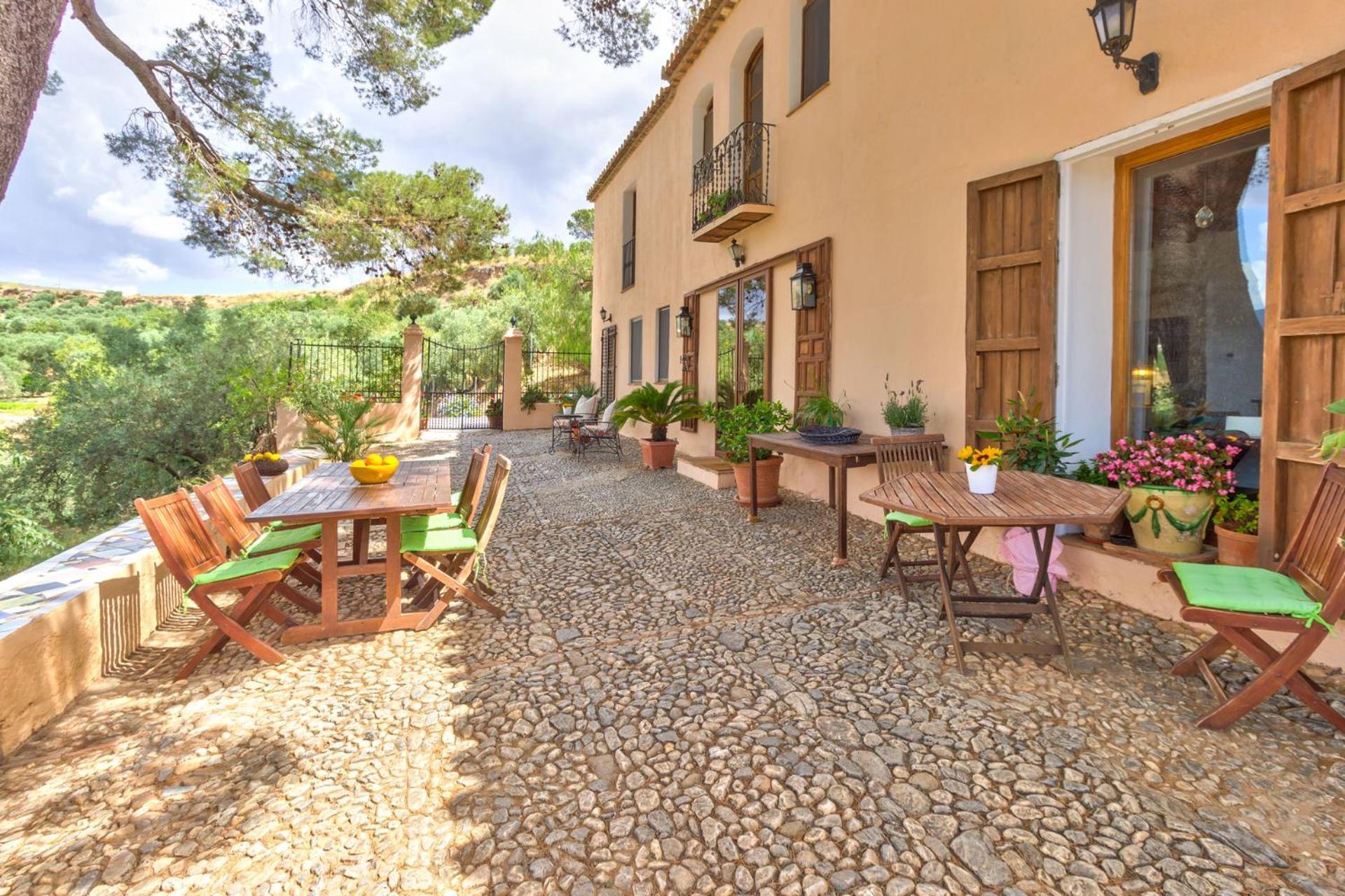 Bed and Breakfast Cortijo El Pino Retreat Альбуньюэлас Экстерьер фото
